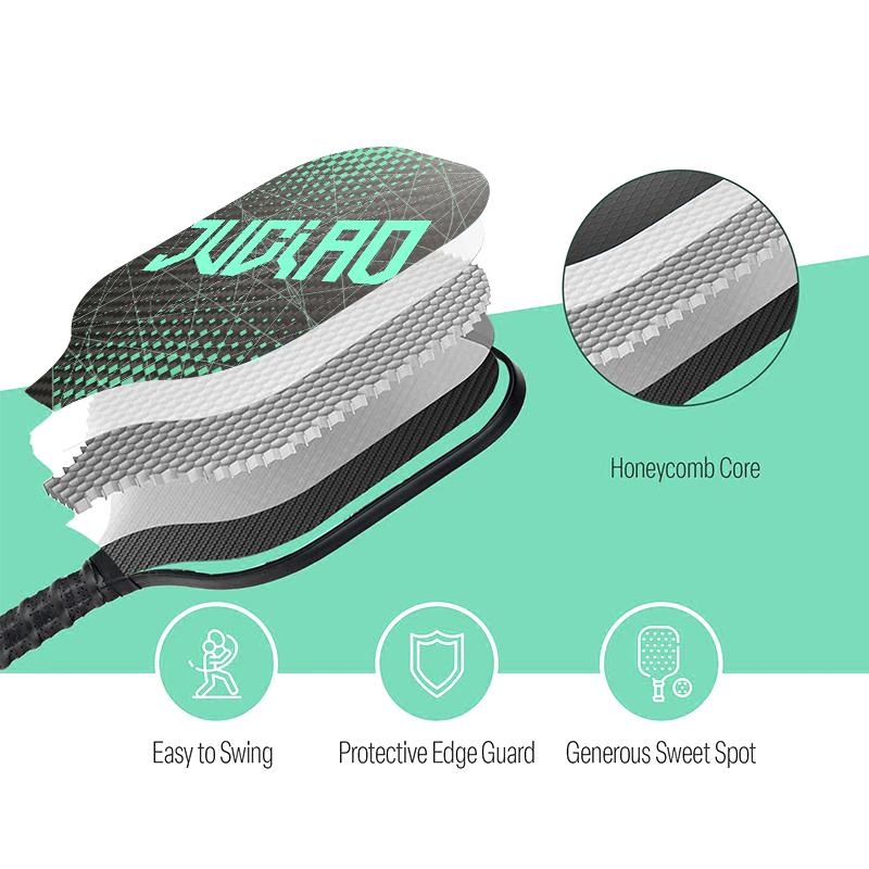 carbon face pickleball paddle