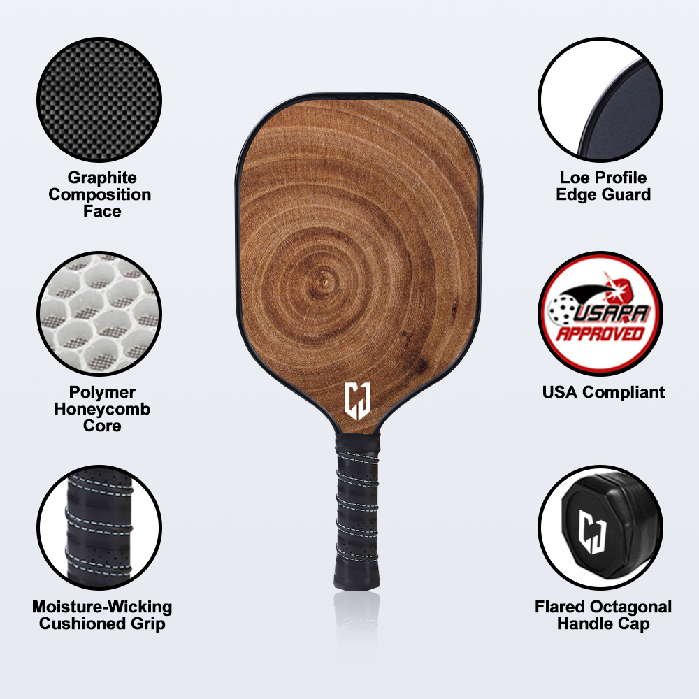 Customized pickleball paddle materials