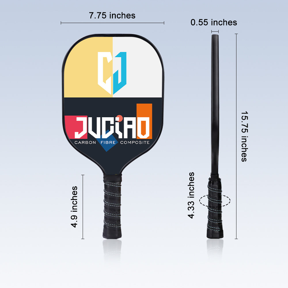 Composite pickleball paddles