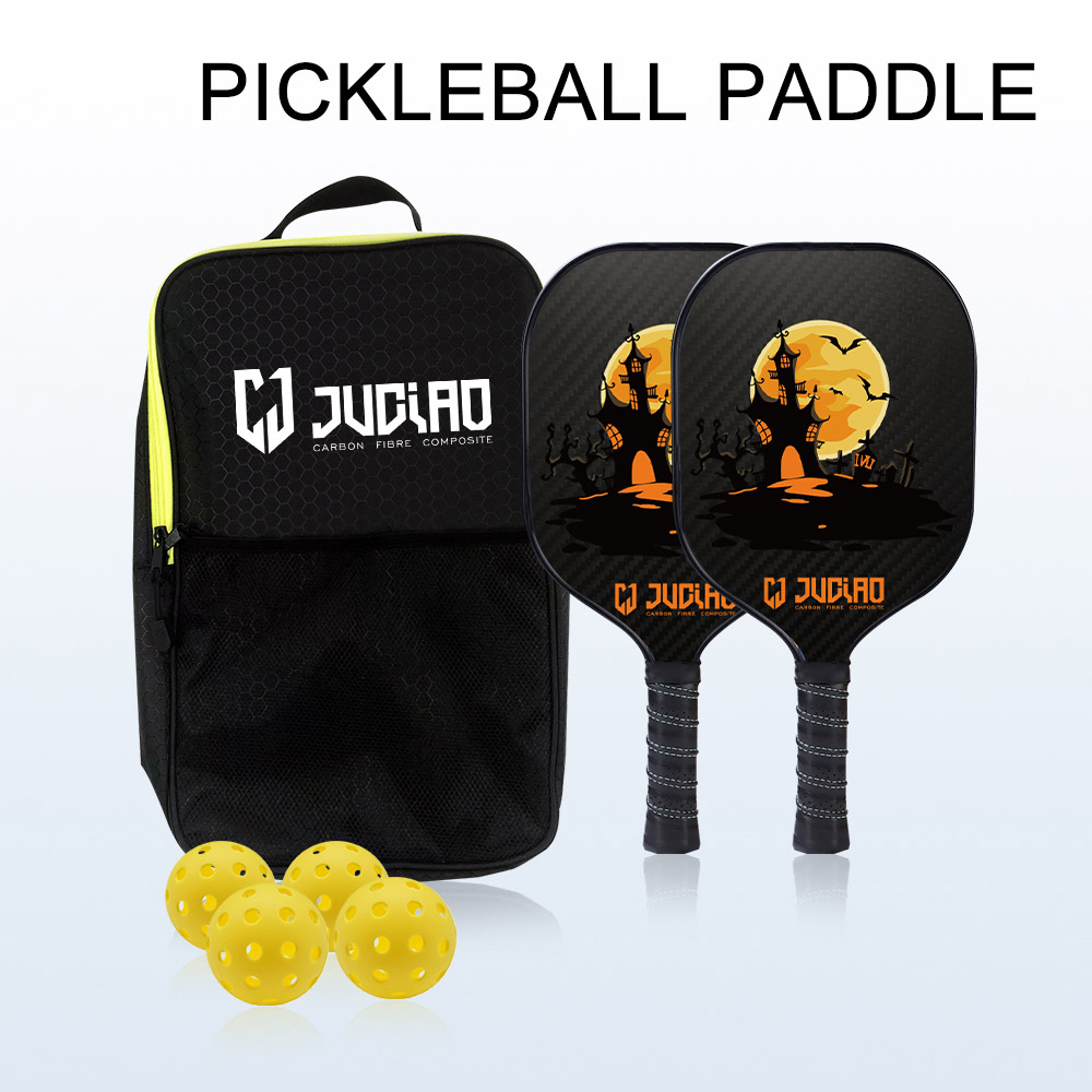 Halloween pickleball paddles