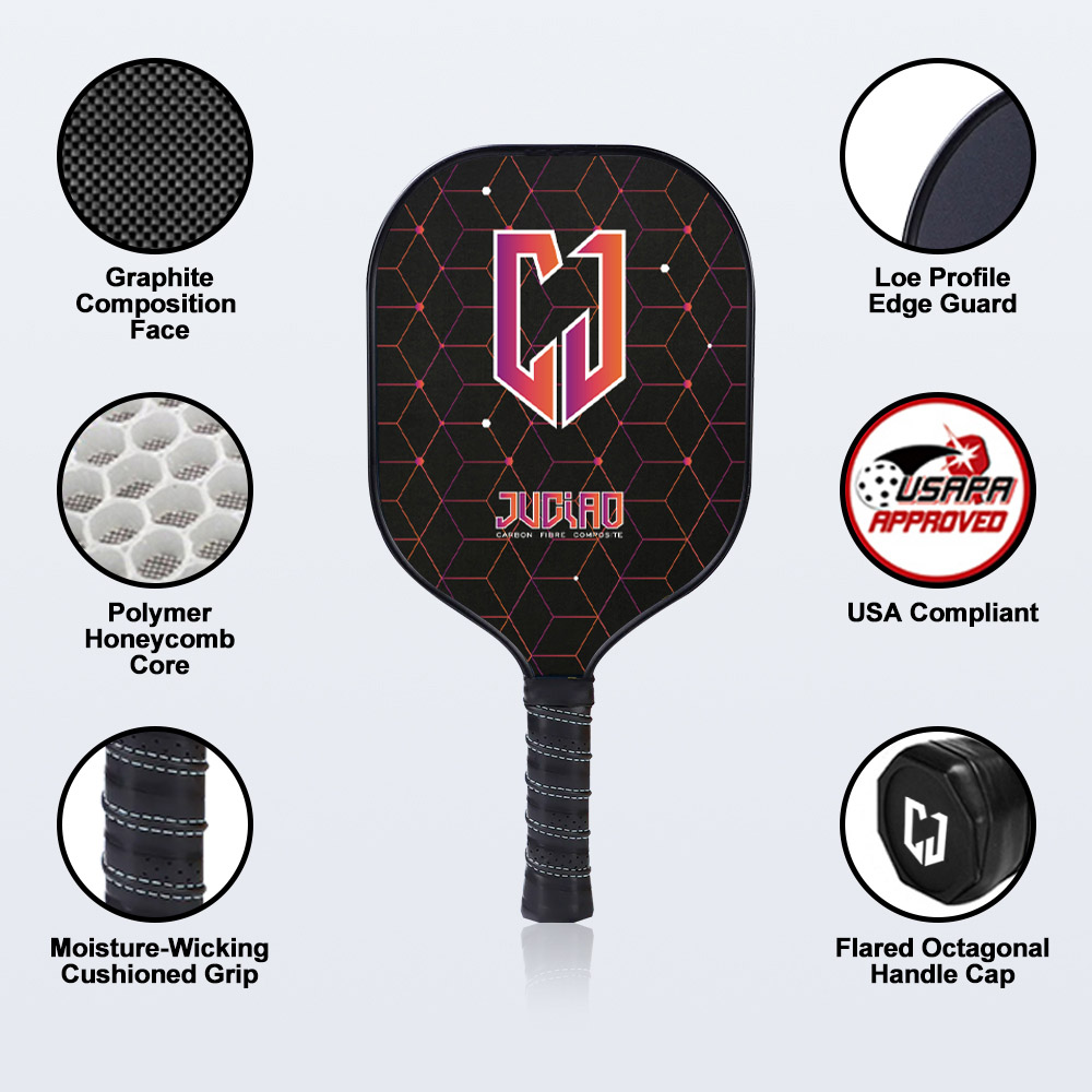 16mm fiberglass pickleball paddle