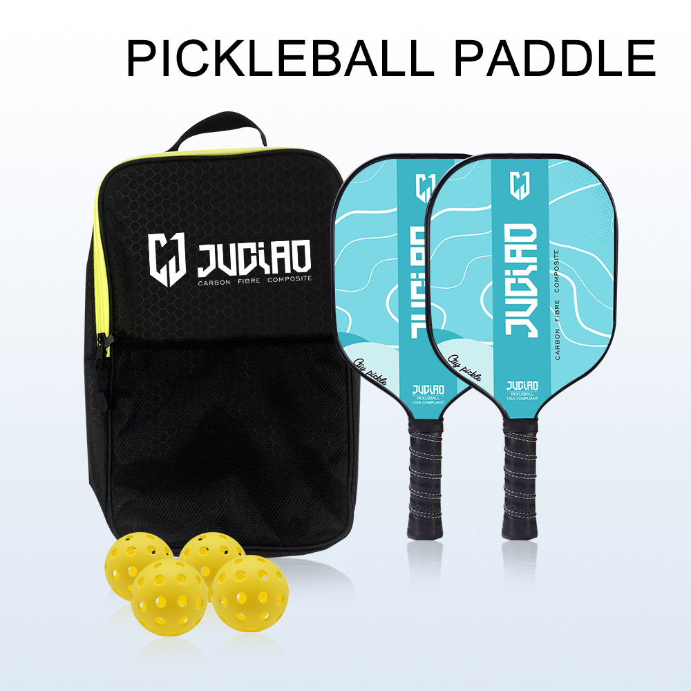 paddle pickleball set with 2 pickle ball paddles