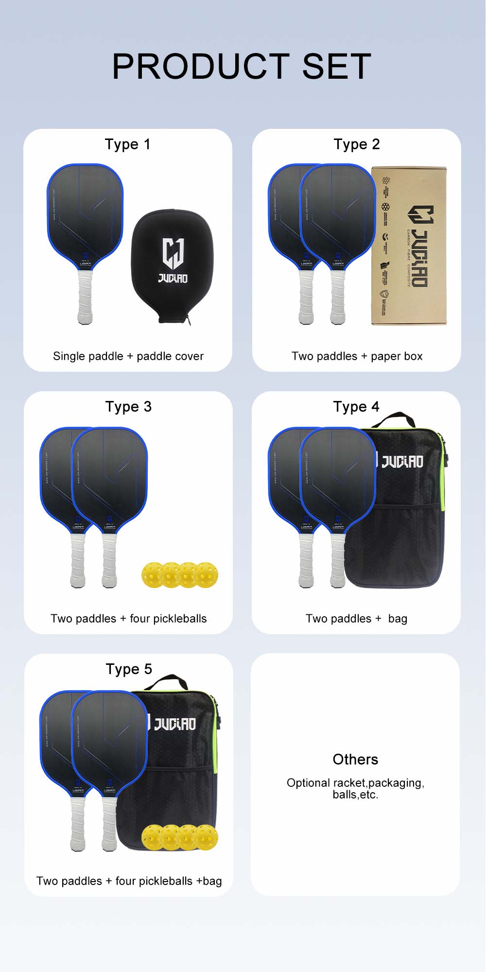 Rough Surface Pickleball Paddle