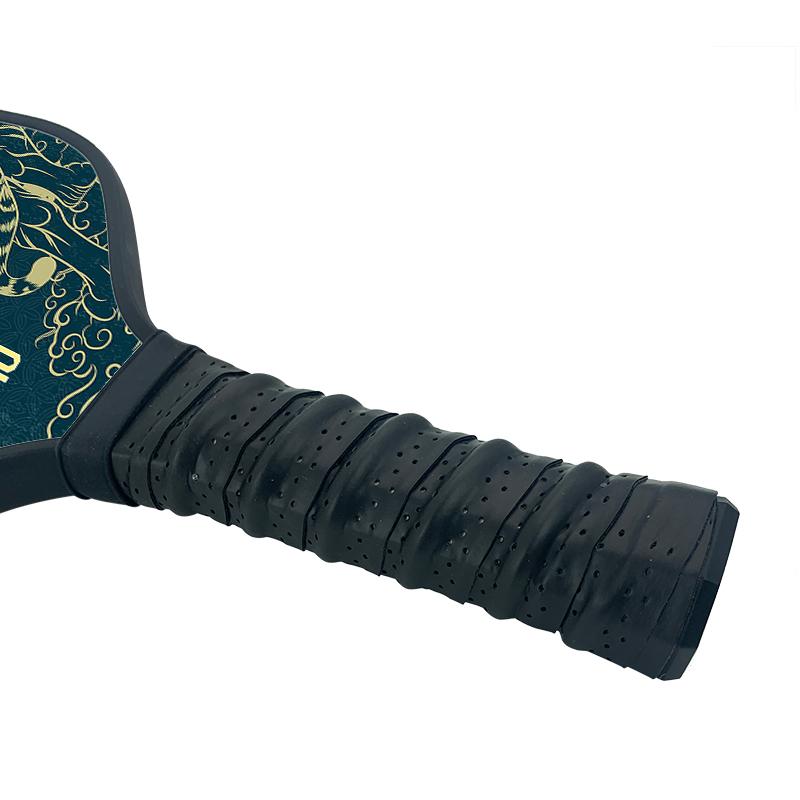 Graphite Carbon Fiber Pickleball Paddle With Cushion Comfort Grip Polypropylene Hybrid Honeycomb Core