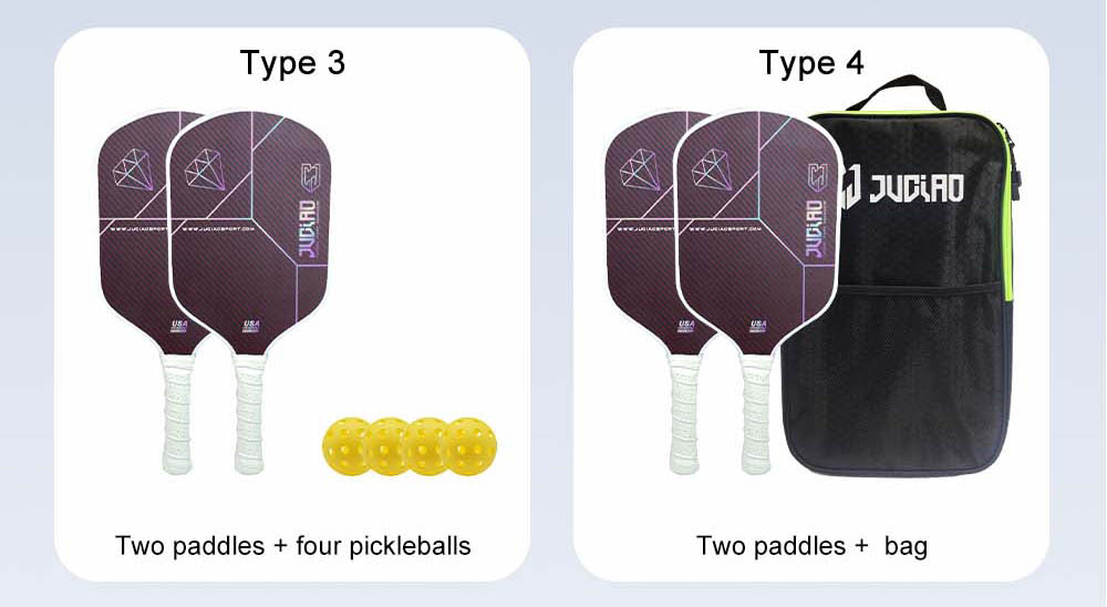 2024 Popular Hybrid Shape Kevlar Texture Pickleball Paddle